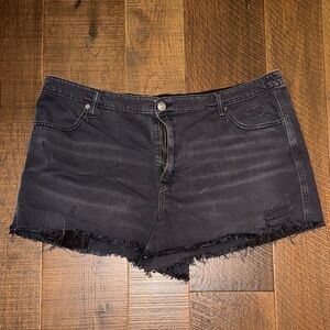 Aerie Black Jean Shorts XXL